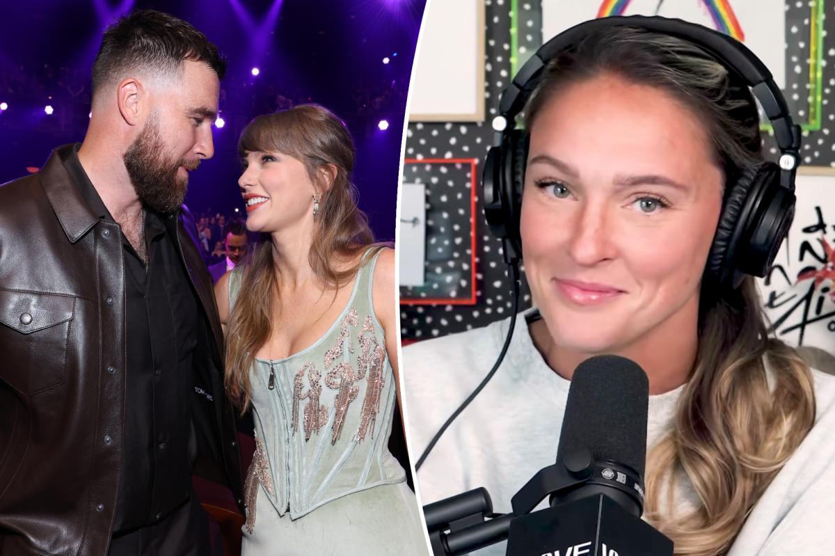 Kylie Kelce details Taylor Swift and Travis' 'absolutely magical' wedding