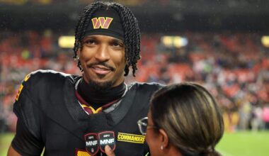 Commanders QB Jayden Daniels Laughs Off 49ers Heckler