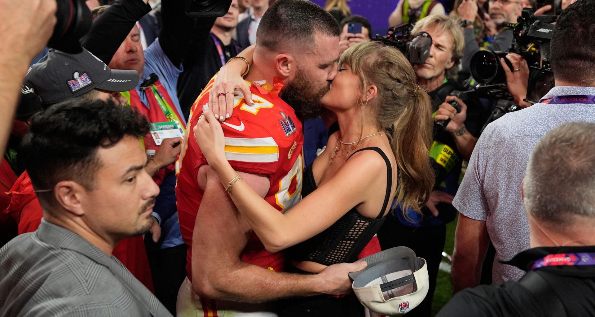 Taylor Swift and Travis Kelce’s love story, from friendship bracelets to wedding rings