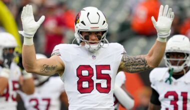Arizona Cardinals fans think Trey McBride leads the team in receiving this season