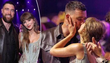 Taylor Swift and Travis Kelce spotted at JuJu Smith-Schuster's wedding