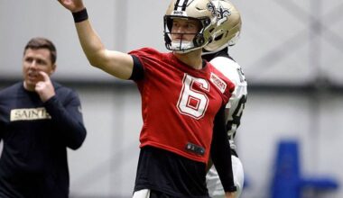Saints QB Tyler Shough footing bill for teammates at passing retreat: report