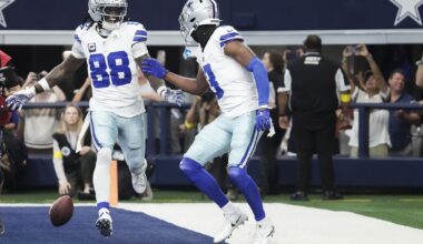 Are Cowboys' CeeDee Lamb, George Pickens both top 10 WRs?