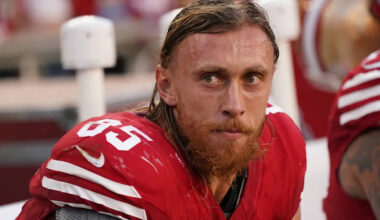 George Kittle reveals what gives him strength as San Francisco 49ers await his return from Achilles injury | NFL News