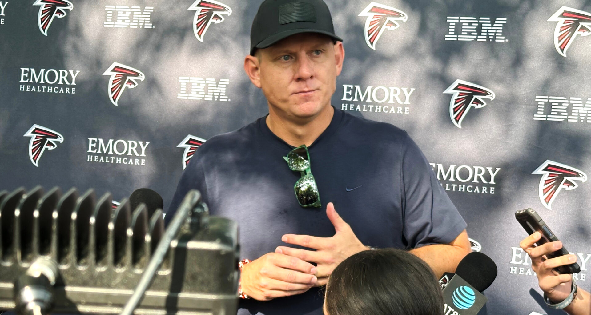 41-year-old new Falcons kicker Nick Folk says the start of training camp is 'always exciting'