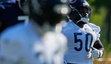 Chicago Bears banking on better speed to bolster a defense that's still adjusting to new lineup