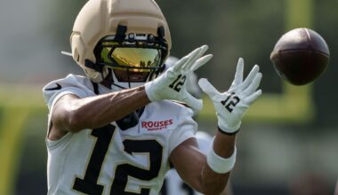 Saints receiver Chris Olave agrees to a 4-year extension worth up to $132 million