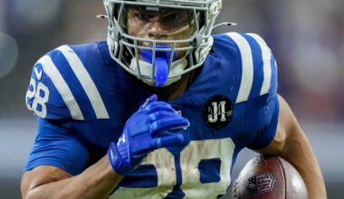 Jonathan Taylor could find himself the subject of a Colts trade at some point during the season.