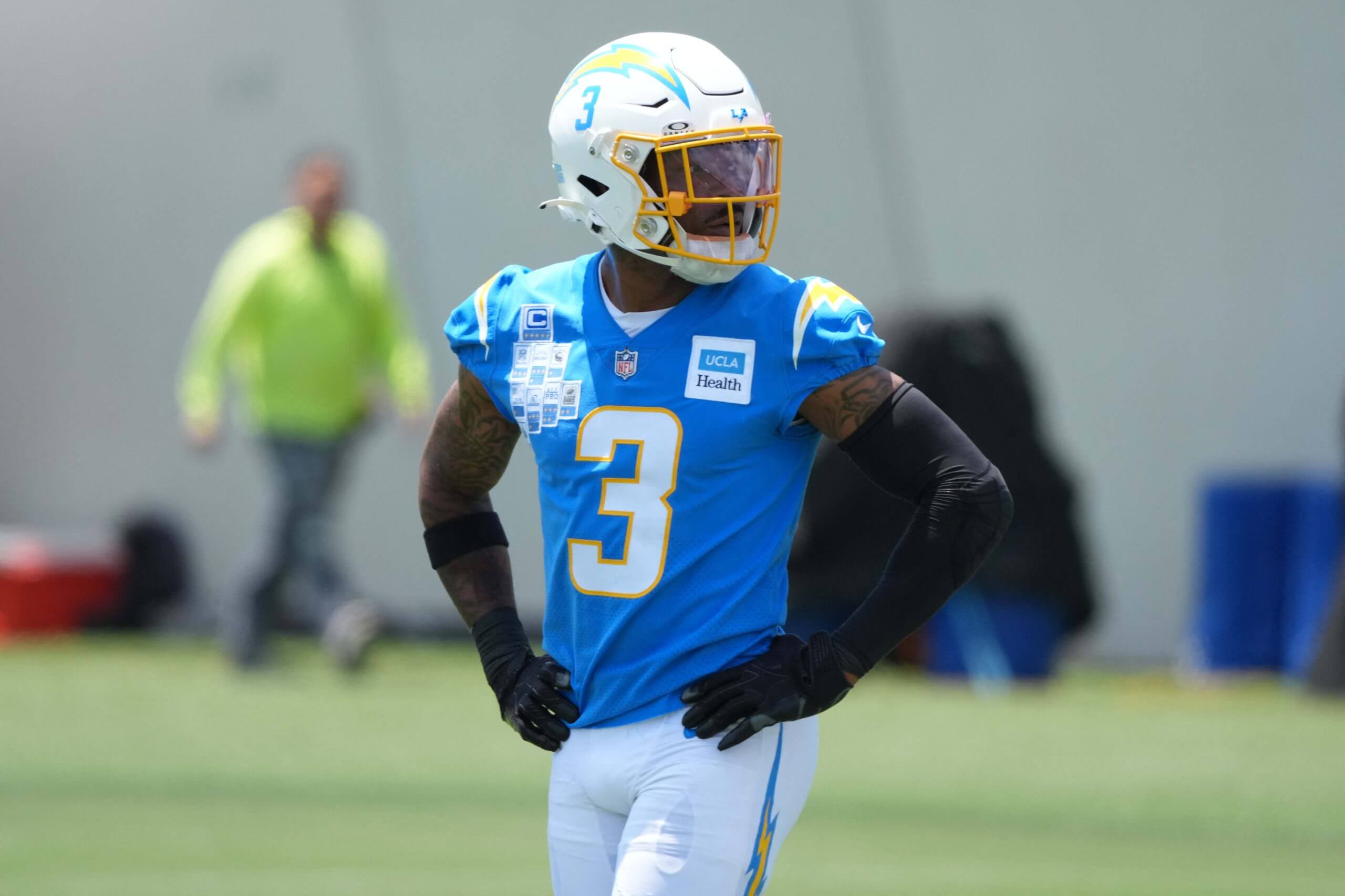 Los Angeles Chargers safety Derwin James (3) during minicamp at The Bolt.