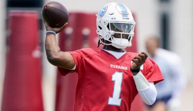 Tennessee Titans training camp updates Cam Ward