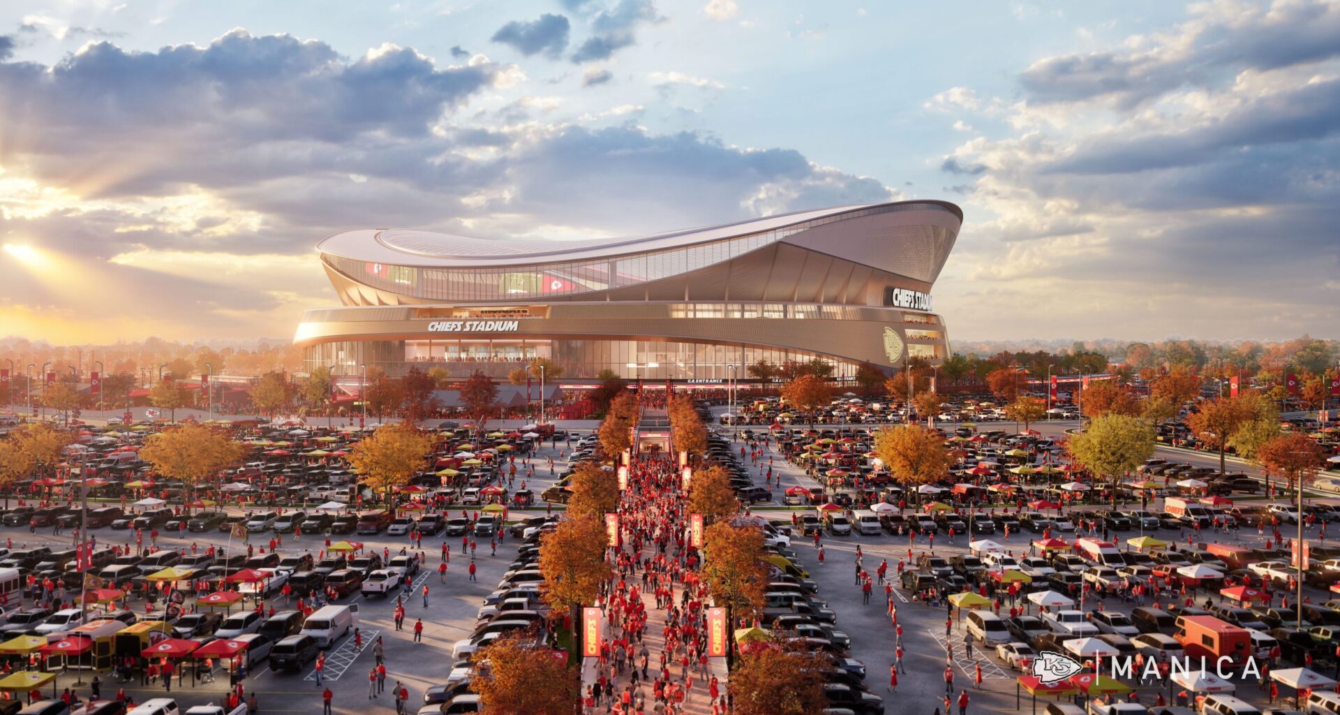 Kansas City Chiefs Reveal $3 Billion Stadium Renderings for 2031