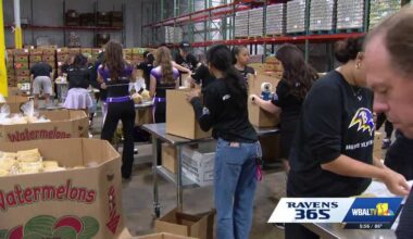 Baltimore Ravens announce new partnership to fight hunger