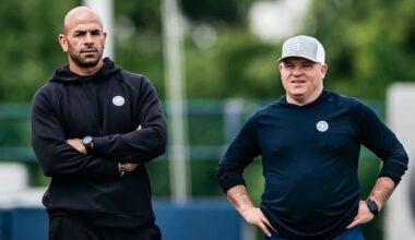 Tennessee Titans open training camp first under Robert Saleh
