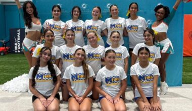 Lady Fins attend Miami Dolphins cheer camp | Local School Sports
