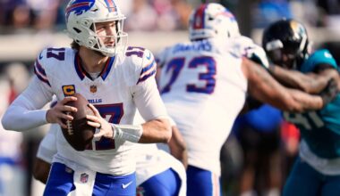 Josh Allen is voted the NFL's top quarterback by AP writers | National Sports