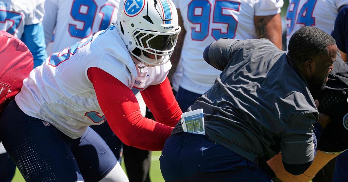 Titans' new-look defensive front eager to 'get pads on' in Robert Saleh's fast defense | National Sports