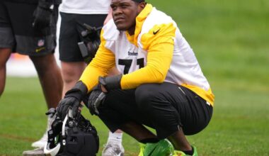 Broderick Jones is not worrying about his future in Pittsburgh, being healthy is enough | National Sports