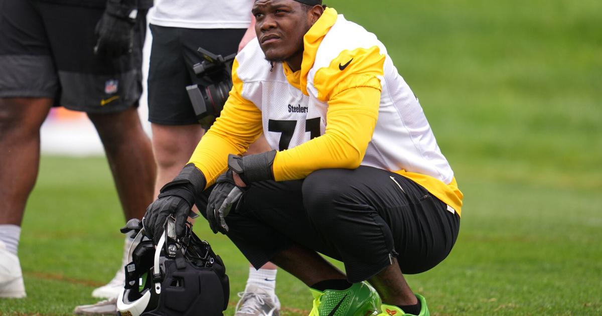 Broderick Jones is not worrying about his future in Pittsburgh, being healthy is enough | National Sports