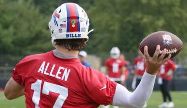 Bills' Red and Blue Highmark Stadium practice now season-ticket only