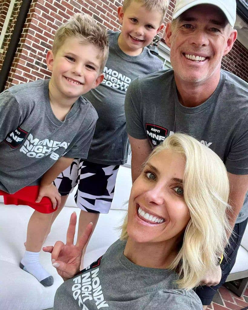 Michelle and Joe's twins