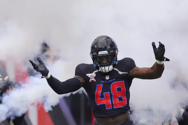 LB Christian Harris (45)