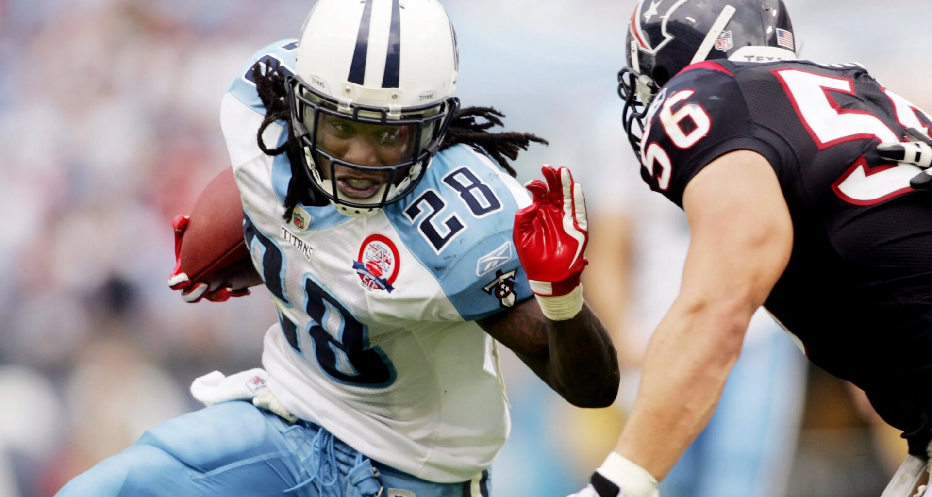 Texans: Former Titans All-Pro RB Chris Johnson reveals ALS diagnosis on 'Good Morning America'