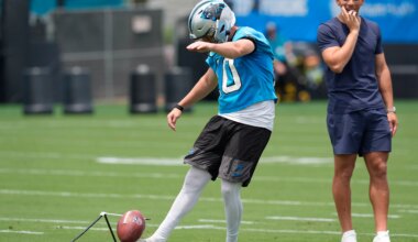 Panthers K Ryan Fitzgerald says he's gotten stronger this offseason