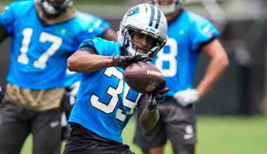 Former Panthers WR Kobe Prentice claimed off waivers by Patriots