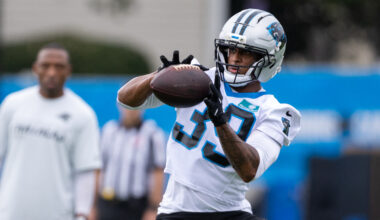 Patriots claim rookie wide receiver off waivers from Panthers