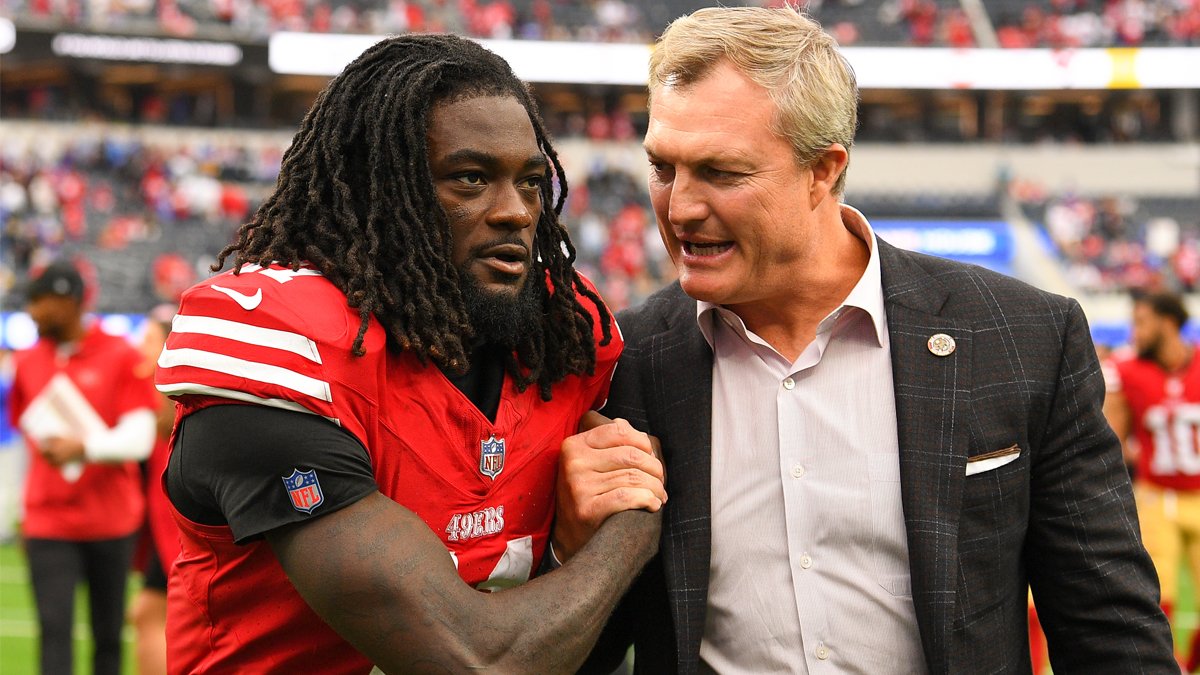 John Lynch wishes Brandon Aiyuk well with 49ers WR in limbo – NBC Sports Bay Area & California