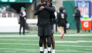 Jets' Breece Hall Reacts to Aaron Rodgers' Emotional Social Media Post