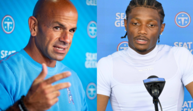 Robert Saleh Carnell Tate Cam Ward Grok Tennessee Titans 2026 season simulation