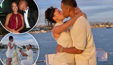 Lions' Amon-Ra St. Brown, Brooklyn Adams get engaged