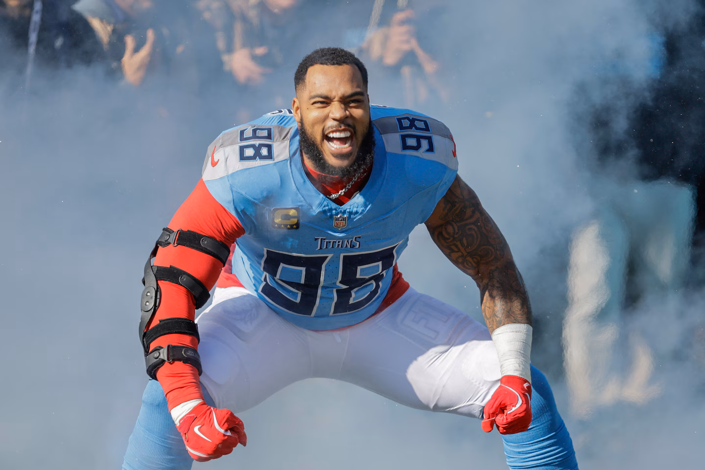 Titans' Jeffery Simmons is voted the top interior defensive lineman in the NFL by an AP panel
