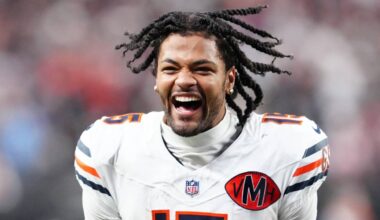Chicago Bears wide receiver Rome Odunze