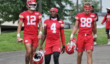 Chiefs open training camp focused on bouncing back from disappointing season
