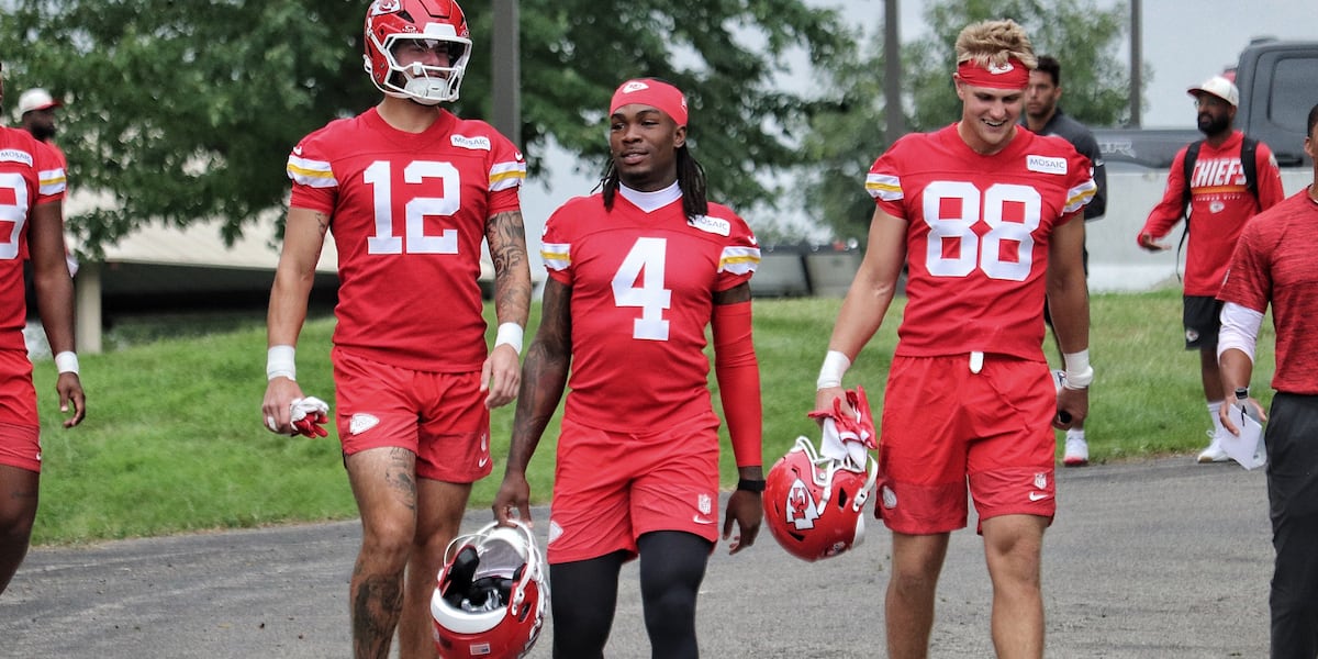 Chiefs open training camp focused on bouncing back from disappointing season