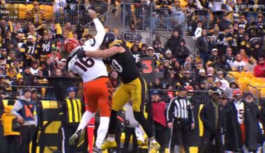 'He Knew What He Was Doing:' New Footage Reveals Joe Flacco Wasn't Happy About T.J. Watt's Hit (Update)