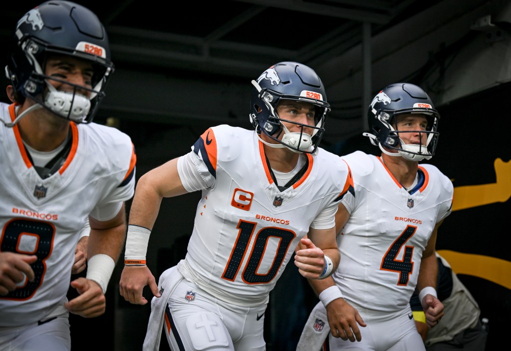 Broncos offensive two-deep projection: Who will be Bo Nix's back-up?
