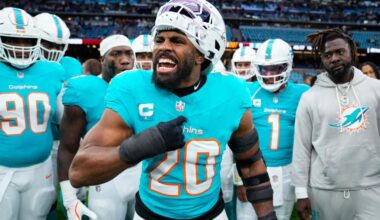 Dolphins' Jordyn Brooks voted one of NFL's best linebackers