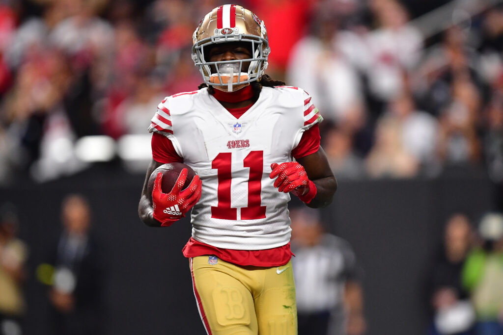49ers WR Brandon Aiyuk Lashes Out At Commaders QB Jayden Daniels