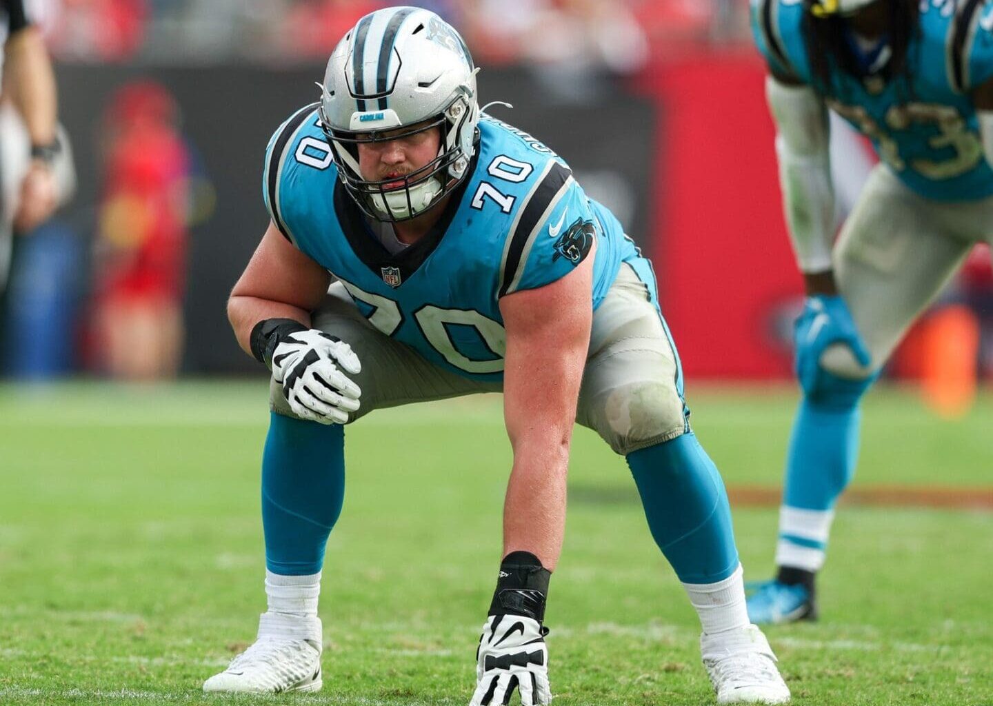 Former Panthers OL Brady Christensen Cleared For Contact