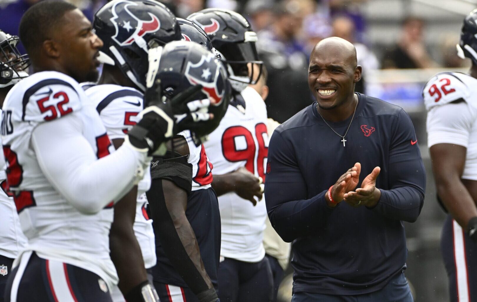 AFC Notes: Nick Caley, Cole Popovich, DeMeco Ryans, Texans