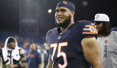 Larry Borom, Blake Miller To Split RT Reps At Lions' Training Camp