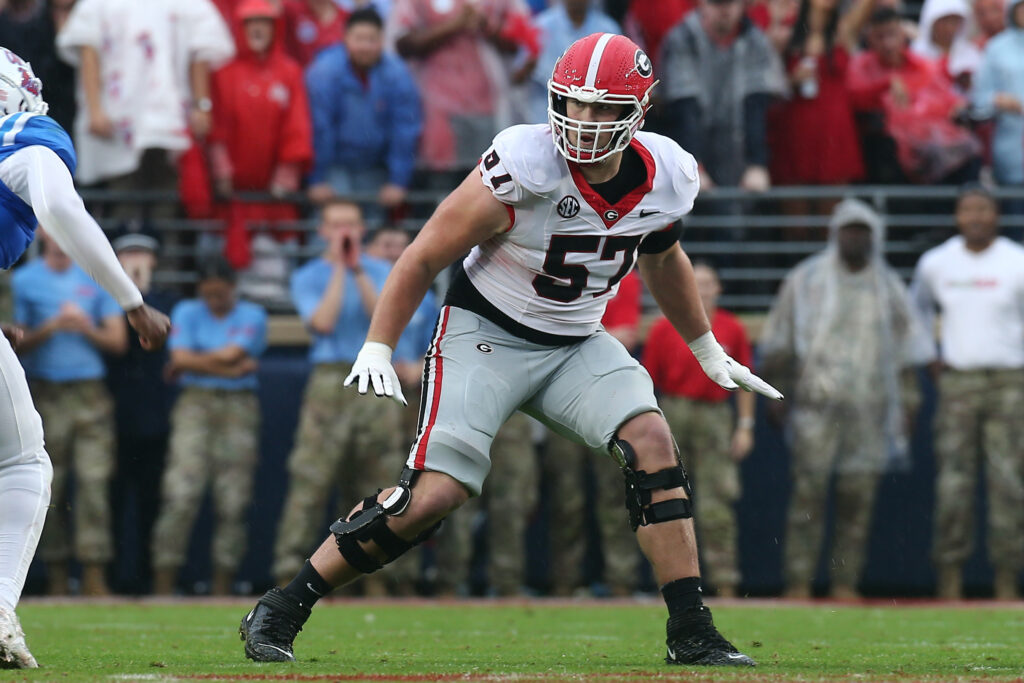 Panthers' Rookie T Monroe Freeling Working Both Sides