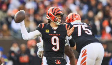 AFC Notes: Joe Burrow, Tyler Loop, Shedeur Sanders, Bengals, Browns, Ravens