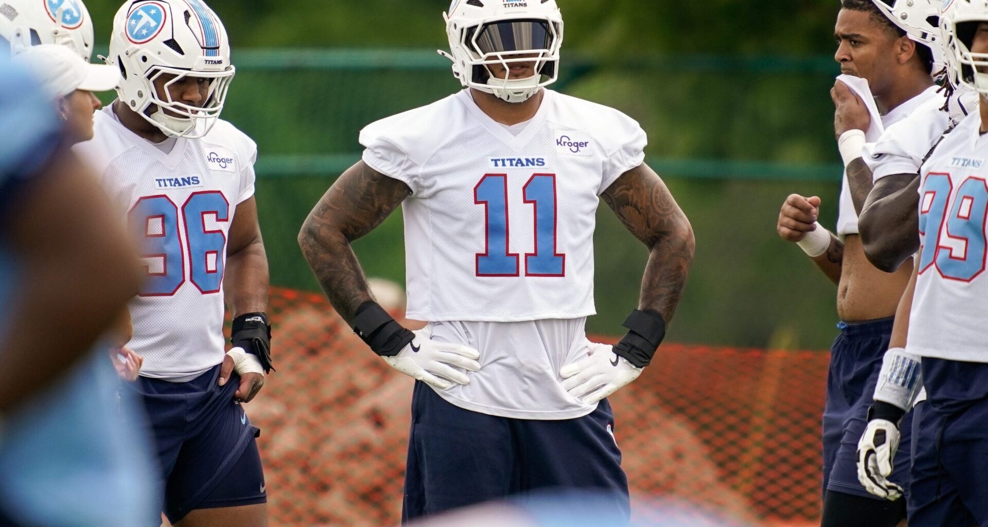 Tennessee Titans Robert Saleh Jeffery Simmons Jermaine Johnson