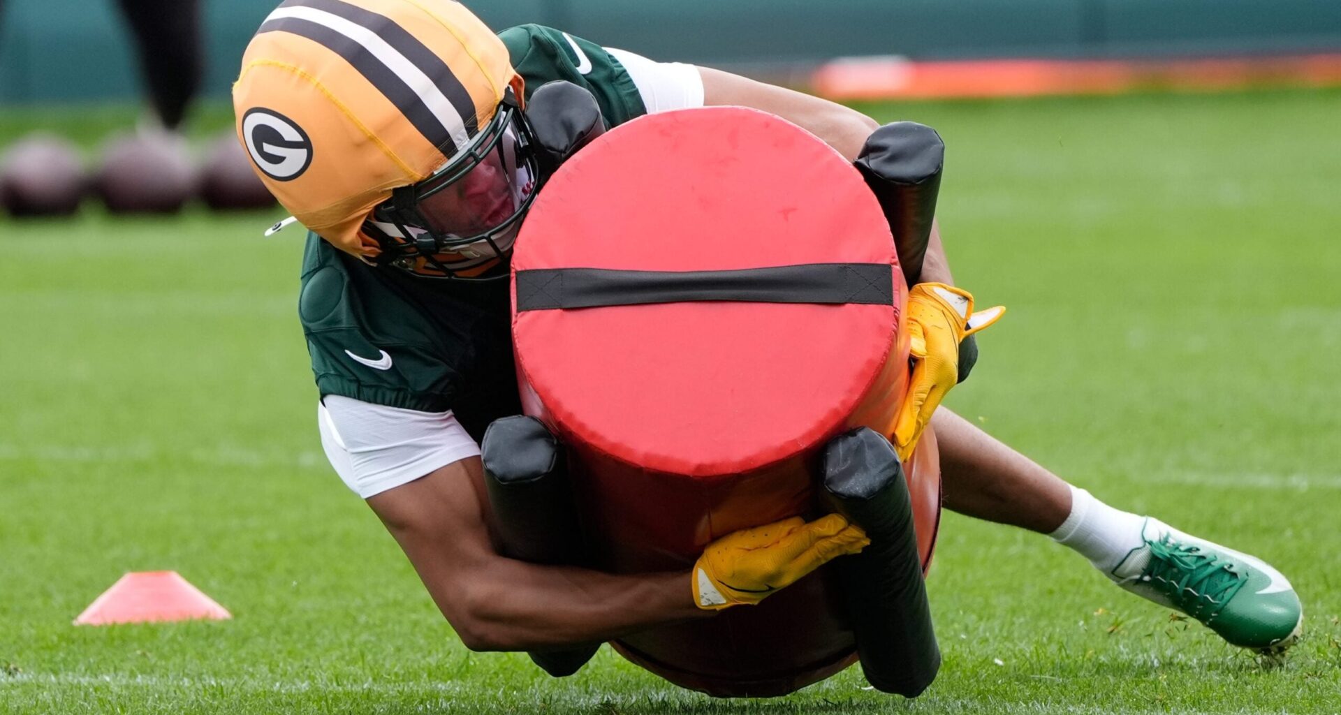 Green Bay Packers Brandon Cisse (2) participates in mandatory minicamp Thursday, June 11, 2026, at the Don Hutson Center in Green Bay, Wisconsin.