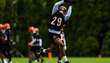 Cincinnati Bengals safety Kyle Dugger