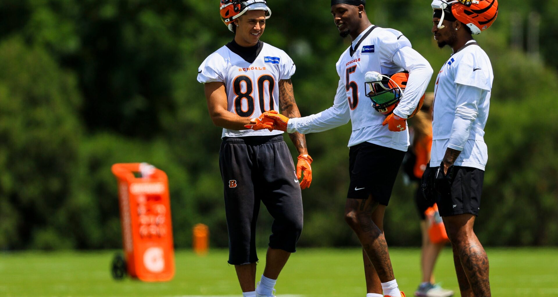 Cincinnati Bengals wide receiver Andrei Iosivas